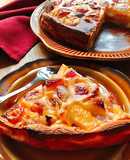 💚 Bánh Đào Nướng (Clafoutis aux pêches)