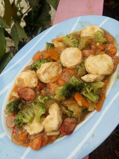 Foto resep Tumis Tofu Saus Tiram