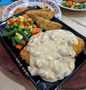 Cara Mudah Membikin Resep Fried Chicken Steak Saus Jamur yang Sempurna Anti Ribet, Bikin Ngiler