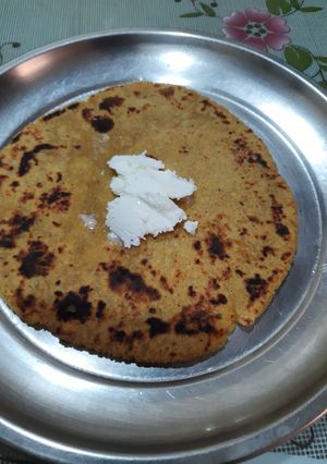 A picture of Makki Ki Roti.