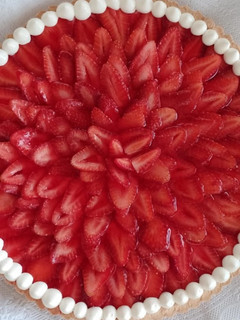 Una foto de Tarta de FRUTILLAS