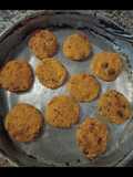 Galletas de Boniato Saludables con Chocolate y Mantequilla de Maní