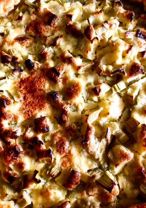 Une photo de Tarte à la rhubarbe de Maman