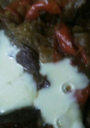 Una foto de Bifes a la criolla distintos a la plancheta