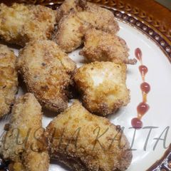 A picture of Chicken nuggets.
