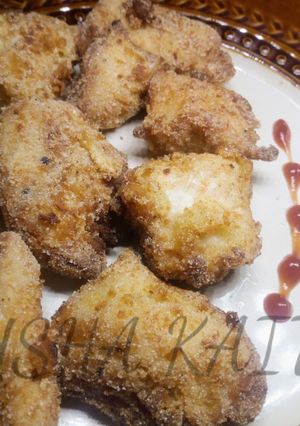 A picture of Chicken nuggets.