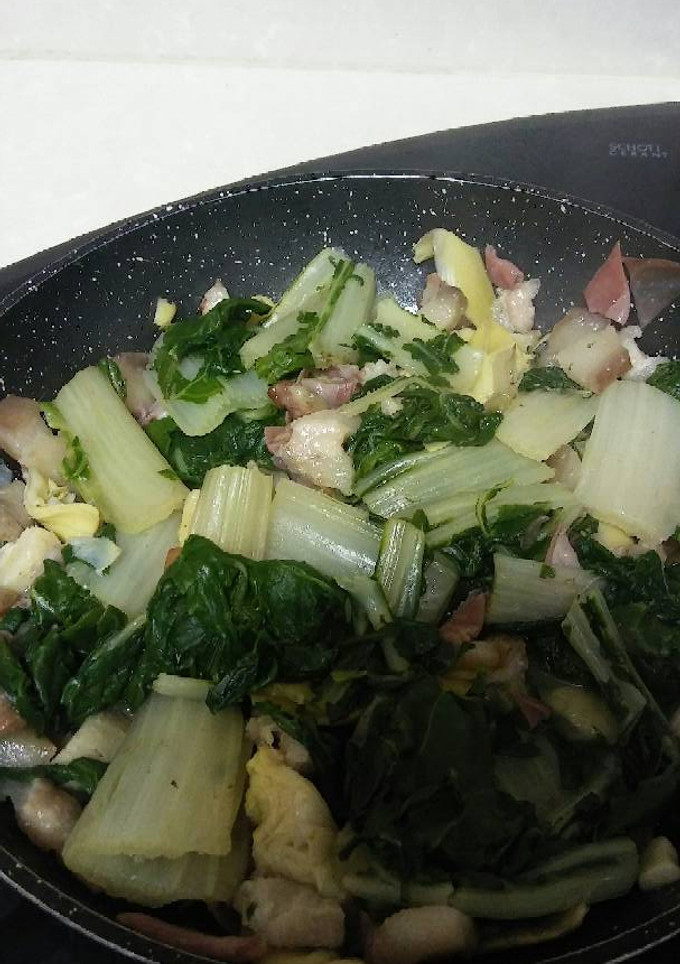 Una foto de Acelgas salteadas