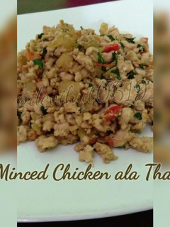 Foto resep Ayam Cincang Masakan Thailand