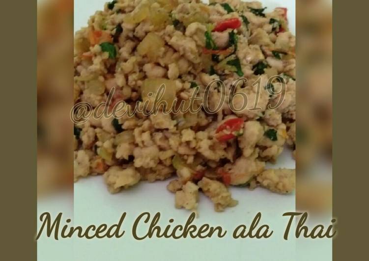 Ayam Cincang Masakan Thailand