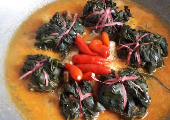 Resep #07 Buntil Daun Singkong, Lezat