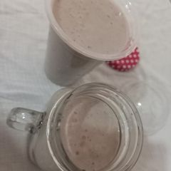 A picture of Banana and coconut smoothie.