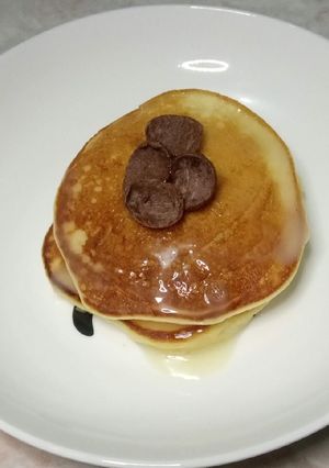 Foto resep Pancake Keju Susu (tepung instant)