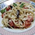 Fideos caprese