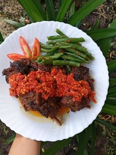 Foto resep Iga Bakar Penyet