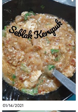 Foto resep Seblak Kerupuk