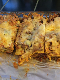 A picture of Lasagna.