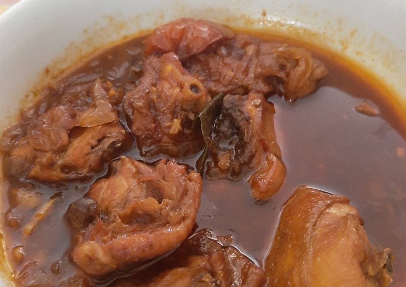 Ayam kecap sederhana kesukaan anakku