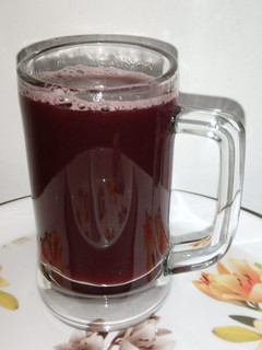 A picture of Strawberry & Cherry juice.