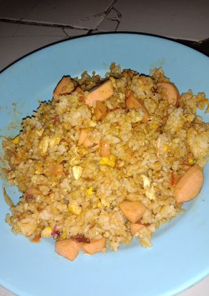 Foto resep Nasi goreng sosis kanzler hot