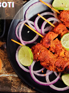 A picture of Mutton Boti SEEKH.