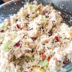Craisin Apple Chicken Salad A picture of Craisin Apple Chicken Salad.