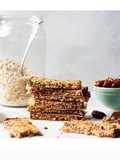 Barritas energéticas de avena y plátano