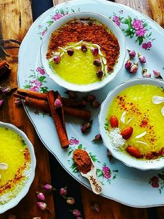 عکسی از دستور شله زرد نذری