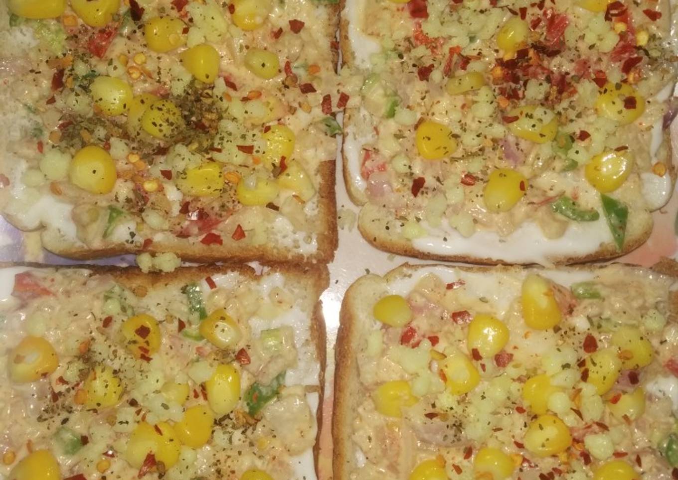 Bread pizza