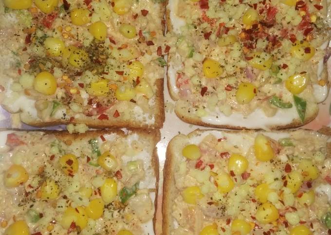 How to Prepare Homemade Bread pizza