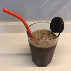Una foto de Frappuchino de oreo