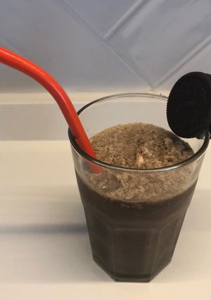 Una foto de Frappuchino de oreo