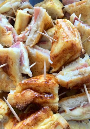 Une photo de Croque quiche