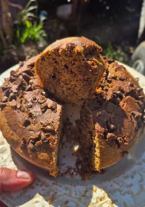 Una foto de Budín de Banana Light