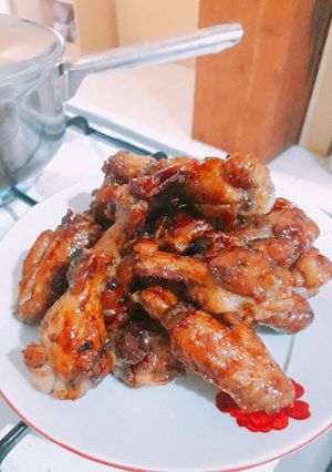 Foto resep Teriyaki chicken wings