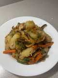 Nuditos de Konjac con verduras