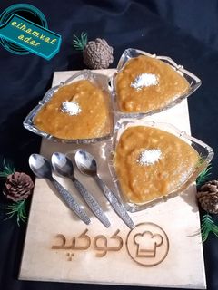 عکسی از دستور کاچی با بیسکویت پتی بور الهام پز