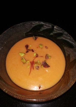 A picture of Shrikhand.