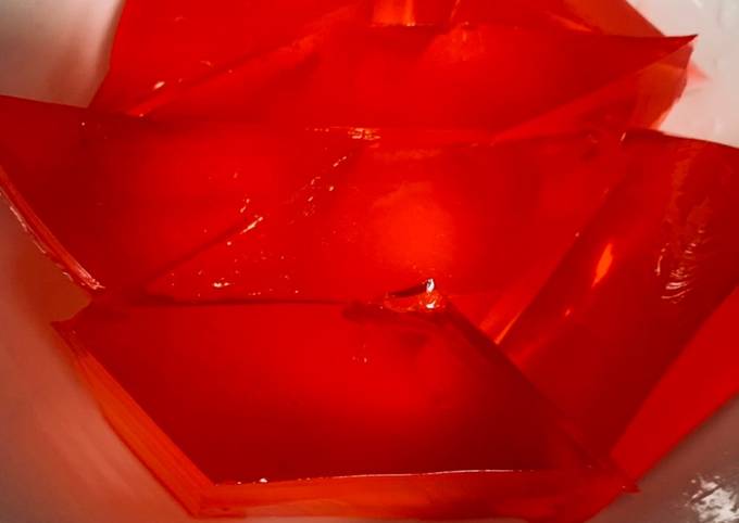 Rose flavoured Jelly