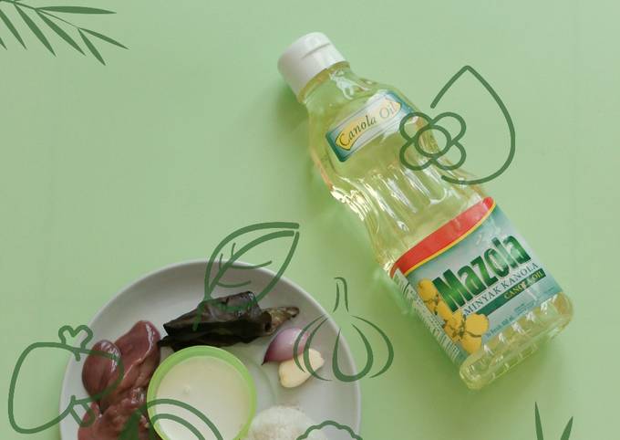 MPASI 6 Bulan : Hati Ayam Santan