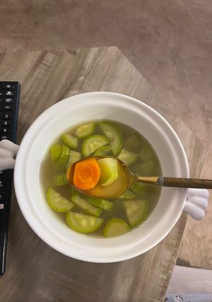 صورة لوصفة شوربة خضار سريعة ولذيذة