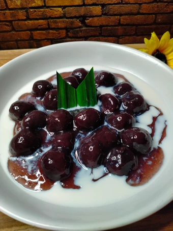 Langkah Mudah untuk Menyiapkan Resep Bubur Candil / Biji Salak Tepung Ubi Ungu yang Bisa Manjain Lidah Anti Ribet, Bisa Manjain Lidah