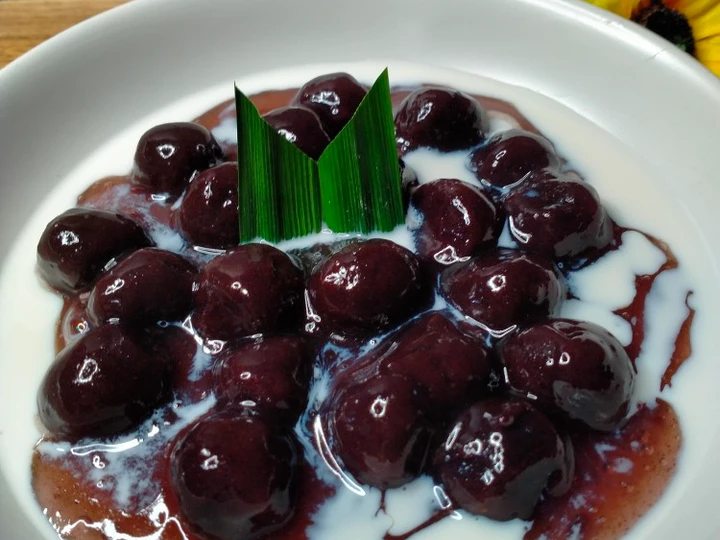 Langkah Mudah untuk Menyiapkan Resep Bubur Candil / Biji Salak Tepung Ubi Ungu yang Bisa Manjain Lidah Anti Ribet, Bisa Manjain Lidah