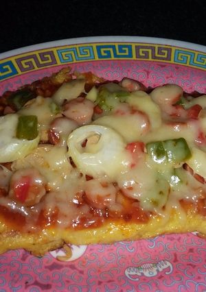 Foto resep Pizza mie sederhana 🍕