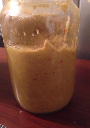 Una foto de Puré de berenjena