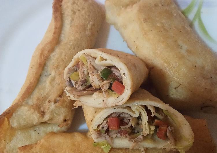 Recipe of Spring rolls(authentic recipe) in 10 Minutes for Mom