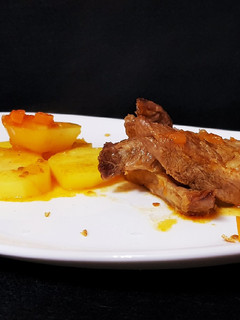 Una foto de Pluma Ibérica Estofada