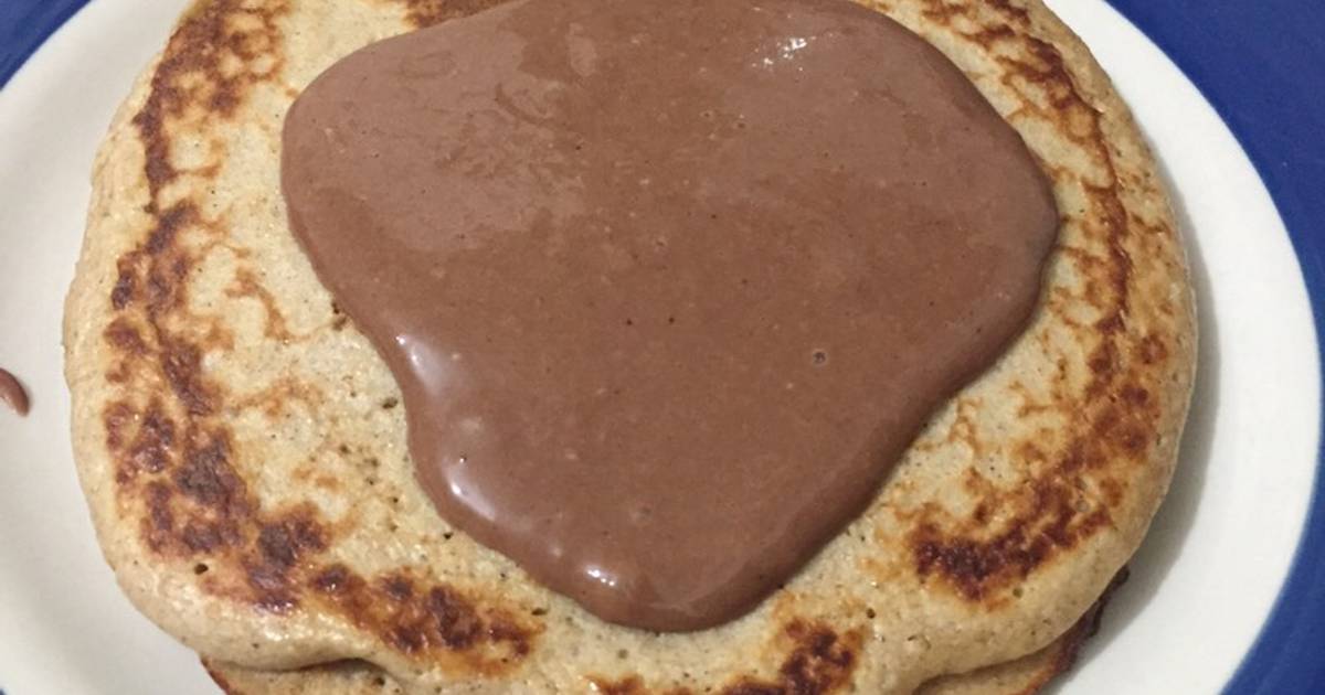 Hotcakes de avena con proteína Receta de Ricardo Alejandro Guerrero Trejo-  Cookpad