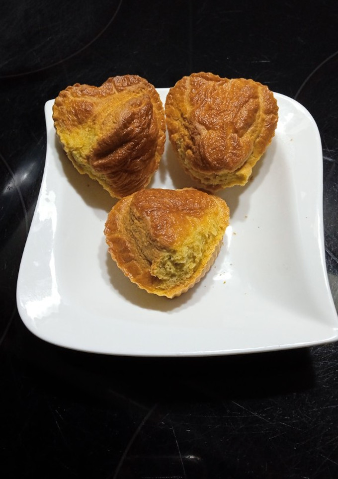 Una foto de Magdalenas de aceite de oliva sin azúcar (Air Fryer)