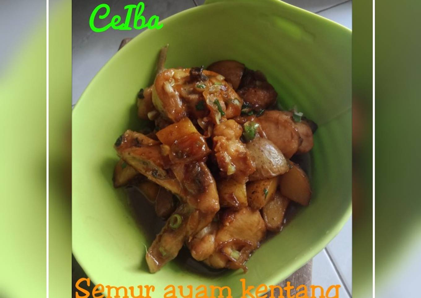 Semur ayam kentang