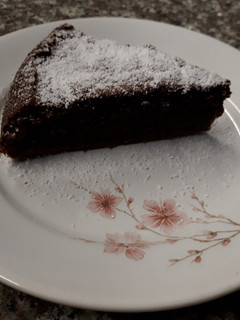 Una foto de Chocotorta de naranja